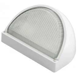 Светильник уличный СВЕТОЗАР &quot;ЛУНА&quot; влагозащищенный, цвет белый, 60Вт SV-57351-W