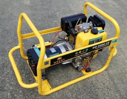 Дизельный генератор GESHT GD5000CE купить в Новом Уренгое