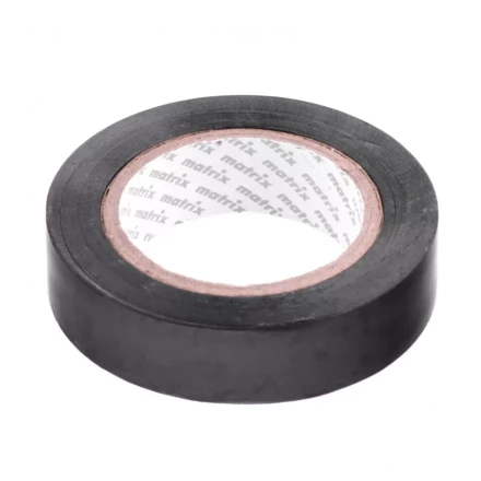 Изолента ПВХ 15 мм х 10 м черная 150 мкм Matrix 88771 купить в Новом Уренгое