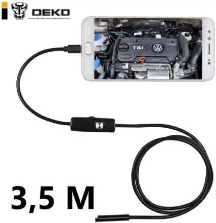 Эндоскоп водонепроницаемый WE-3.5 DEKO, 065-0182 купить в Новом Уренгое