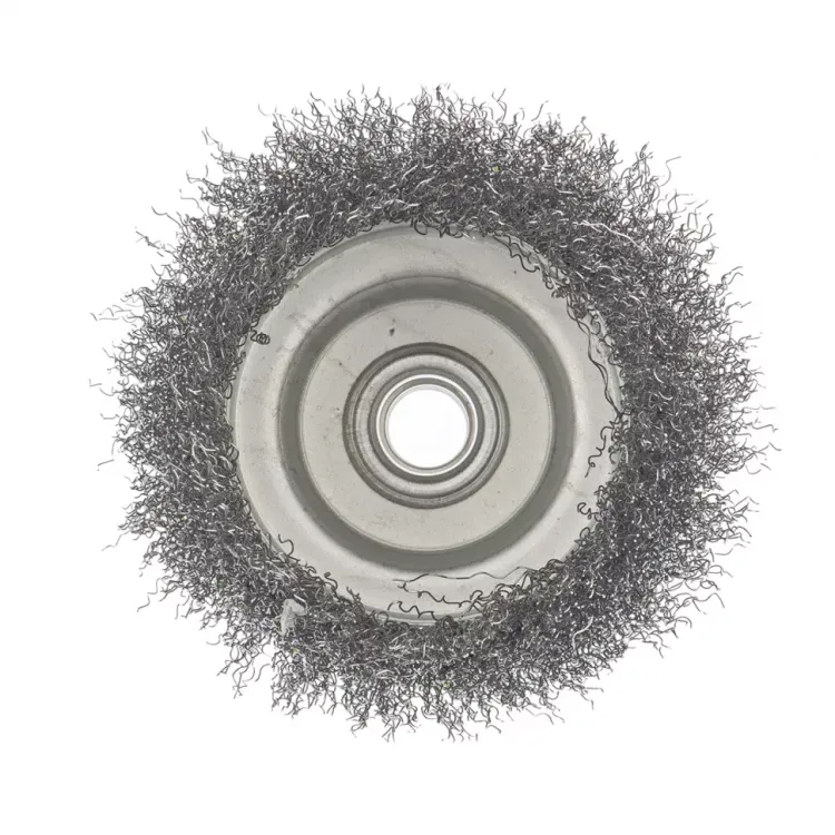 Щетка для УШМ 100 мм М14 "чашка" витая проволока СИБРТЕХ 746057 купить в Новом Уренгое
