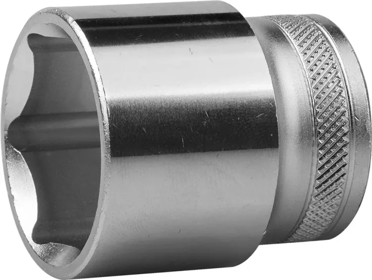 Торцовая головка KRAFTOOL "INDUSTRIE QUALITAT", Cr-V, FLANK, хромосатинированная, 1/2", 28 мм 27805-28_z01 купить в Новом Уренгое