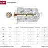Болт анкерный ЗУБР с пластиковым кольцом, желтопассивированный, 8,0х80мм, ТФ2, 40шт 4-302312-08-080 купить в Новом Уренгое