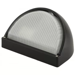 Светильник уличный СВЕТОЗАР &quot;ЛУНА&quot; влагозащищенный, цвет черный, 60Вт SV-57351-B