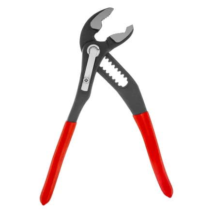 Клещи переставные 180 мм Matrix, кнопочный механизм, хром-ванадий, обливные рукоятки 17925 купить в Новом Уренгое