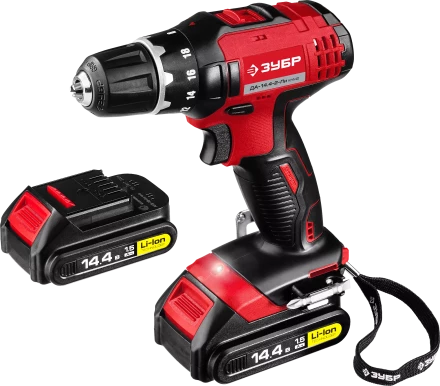 Дрель-шуруповерт 2 АКБ ДА-14.4-2-Ли КНМ2 серия МАСТЕР купить в Новом Уренгое