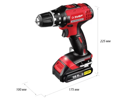 Дрель-шуруповерт 2 АКБ ДА-14.4-2-Ли КНМ2 серия МАСТЕР купить в Новом Уренгое