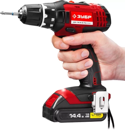 Дрель-шуруповерт 2 АКБ ДА-14.4-2-Ли КНМ2 серия МАСТЕР купить в Новом Уренгое