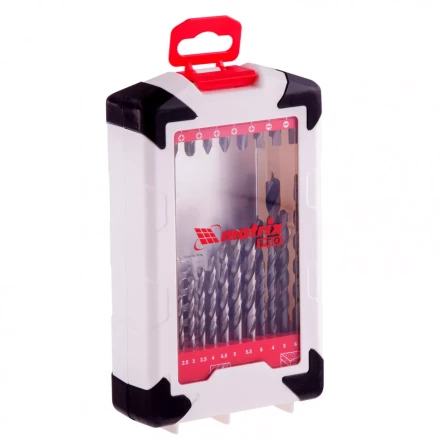 Набор сверл комбинированный сверла по металлу 1-6 мм бетону 4-8 мм дереву 3-8 мм биты 22 шт адаптер 44 предмета Pro Matrix 725644 купить в Новом Уренгое