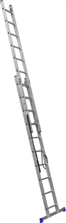 Лестница ЗУБР универсальная, двухсекционная со стабилизатором, 10 ступеней 38821-10 купить в Новом Уренгое