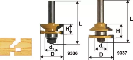 Набор фрез комб рамочных хв 12мм 9340 купить в Новом Уренгое