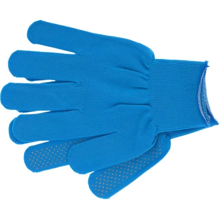 Перчатки нейлон 13 класс цвет &quot;ультрамарин&quot; XL 67841 купить в Новом Уренгое