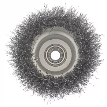 Щетка для УШМ 125 мм М14 &quot;чашка&quot; витая проволока СИБРТЕХ 746067 купить в Новом Уренгое