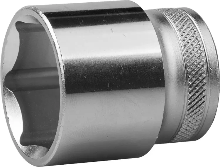 Торцовая головка KRAFTOOL "INDUSTRIE QUALITAT", Cr-V, FLANK, хромосатинированная, 1/2", 30 мм 27805-30_z01 купить в Новом Уренгое