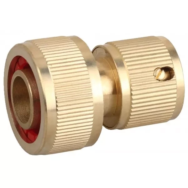 Соединитель GRINDA с автостопом, латунный, 3/4" 8-426130 купить в Новом Уренгое
