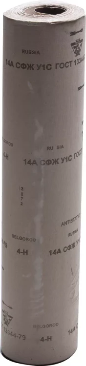 Шлиф-шкурка водостойкая на тканевой основе в рулоне № 4 (Р 320), 3550-004, 800мм x 30м 3550-004_z01 купить в Новом Уренгое
