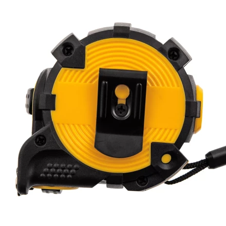 Рулетка Denzel 3м х 16мм, автоматич. фиксац., нейлон. покрытие, магнит. зацеп, двухстор. разметка, 31520 купить в Новом Уренгое