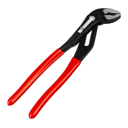 Клещи переставные 250 мм Matrix, кнопочный механизм, хром-ванадий, обливные рукоятки 17926 купить в Новом Уренгое