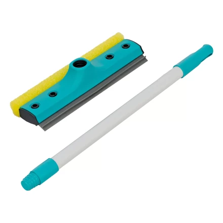 Щетка-окномойка с водосгоном, пластиковый черенок, 430х220 мм, Home Palisad 93590 купить в Новом Уренгое