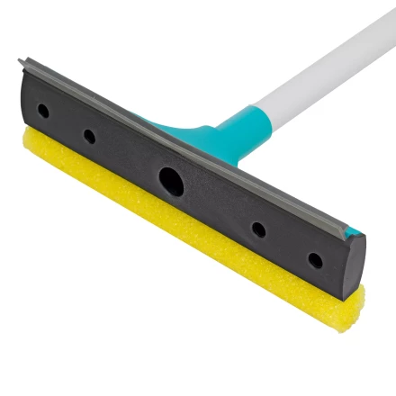 Щетка-окномойка с водосгоном, пластиковый черенок, 430х220 мм, Home Palisad 93590 купить в Новом Уренгое