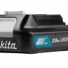 Аккумулятор Makita BL1021B, 12 В, 2 Ач, Li-Ion (197396-9) купить в Новом Уренгое