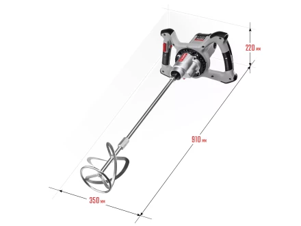 Миксер строительный 2 скорости МР-1400-2 серия МАСТЕР купить в Новом Уренгое