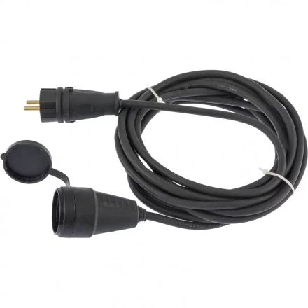 Удлинитель электрический силовой 10 м 1 розетка КГ 3 х 1,5 мм 16 А тип УХЗ-16 Россия Denzel 96030 купить в Новом Уренгое