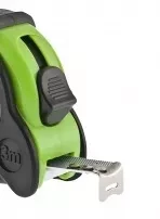 Рулетка Графит, обрезиненный корпус, амортизатор, 3 м х 16 мм  СИБРТЕХ 32530 купить в Новом Уренгое