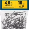 ЗУБР 4.0 x 10 мм, 50 шт, стальные заклепки, Профессионал (313126-40-10) купить в Новом Уренгое