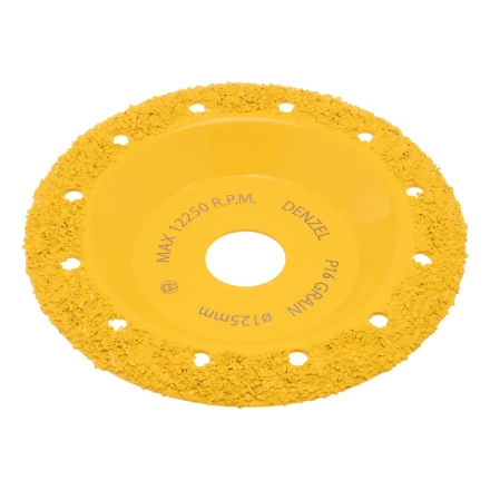 Чашка твёрдосплавная зачистная,125 мм, Наклонная, среднее зерно #16// Denzel 72977 купить в Новом Уренгое