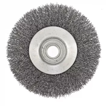 Щетка для УШМ 100 мм М14 "тарелка" витая проволока СИБРТЕХ 746087 купить в Новом Уренгое