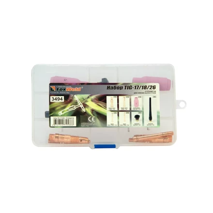 Набор комплектующих TIG17/18/26 FoxWeld купить в Новом Уренгое