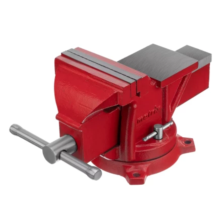 Тиски слесарные, 125 мм, поворотные, с наковальней// Matrix 18601 купить в Новом Уренгое