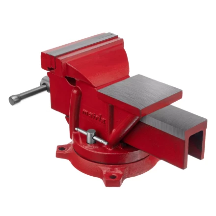 Тиски слесарные, 125 мм, поворотные, с наковальней// Matrix 18601 купить в Новом Уренгое