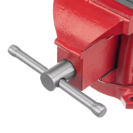 Тиски слесарные, 125 мм, поворотные, с наковальней// Matrix 18601 купить в Новом Уренгое