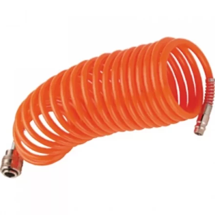 Шланг спиральный с фитингами рапид химически стойкий полиамидный рилсан 15 бар 8х10 мм 15 м Fubag купить в Новом Уренгое