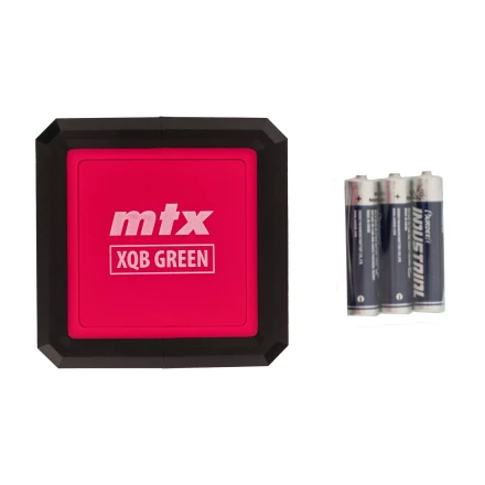 Лазерный уровень MTX XQB GREEN Basic SET, 20 м, зеленый луч, батарейки, резьба 1/4&quot; 35019 купить в Новом Уренгое
