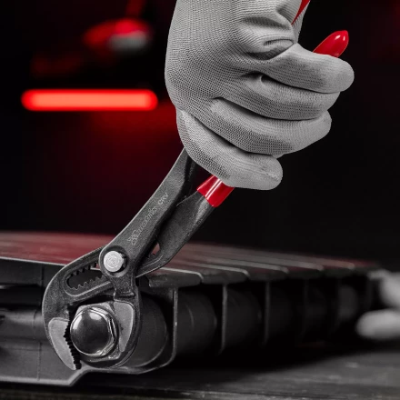 Клещи переставные 300 мм Matrix 17927, кнопочный механизм, хром-ванадий, обливные рукоятки купить в Новом Уренгое