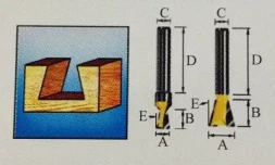 Фреза "ласточкин хвост" , Makita D-10914