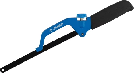 Ножовка ручка по металлу ЗУБР, трехкомпонентная рукоятка, 300 мм. 1572_z03 купить в Новом Уренгое