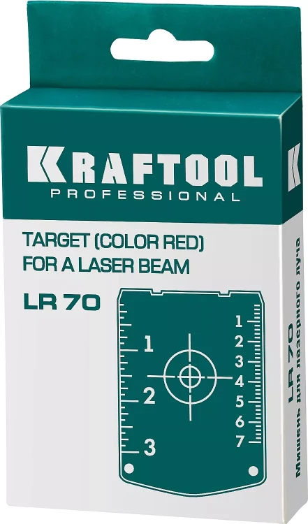 Мишень для лазерных приборов KRAFTOOL 34725 купить в Новом Уренгое