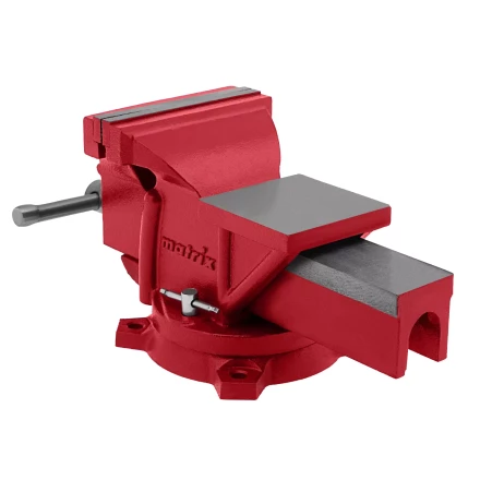Тиски слесарные, 150 мм, поворотные, с наковальней// Matrix 18602 купить в Новом Уренгое