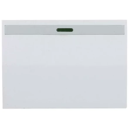 Выключатель СВЕТОЗАР &quot;ЭФФЕКТ&quot; проходной, с эффектом свечения, одноклавишный, без вставки и рамки, белый, 10A/~250B SV-54438-W купить в Новом Уренгое