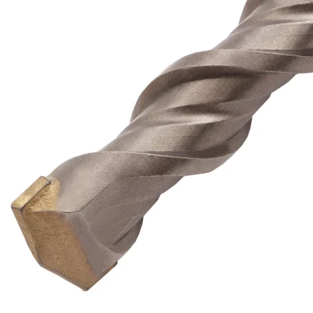 Бур по бетону, двойная спираль, три пылеотводящие кромки, 22 x 460 мм Denzel 705054 купить в Новом Уренгое