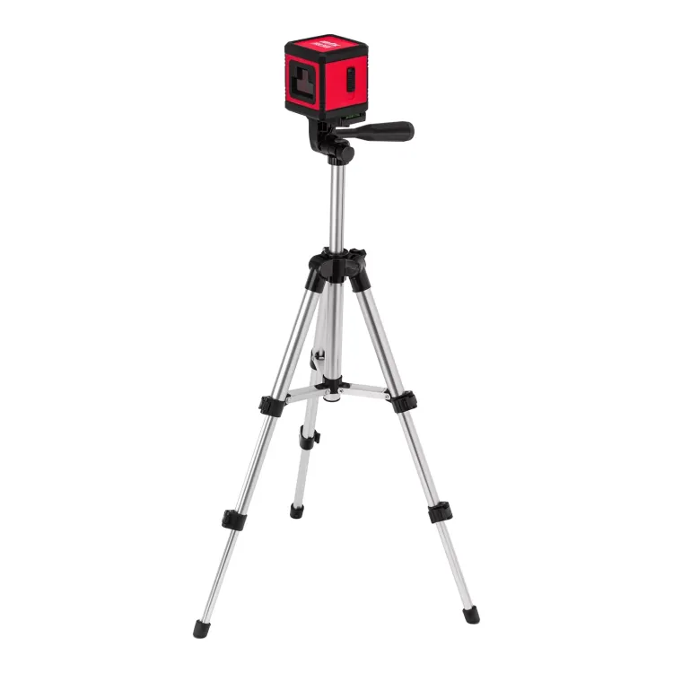 Лазерный уровень MTX XQB RED Pro SET, 10 м, красный луч, батарейки, штатив 350185 купить в Новом Уренгое