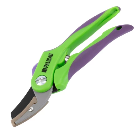 Секатор с наковальней Palisad, 200 мм, двухкомпонентные рукоятки, 605518 купить в Новом Уренгое
