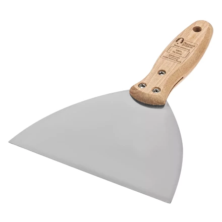 Шпательная лопатка из нержавеющей стали Matrix, 150 мм, буковая рукоятка, EFP 85619 купить в Новом Уренгое
