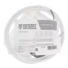 Шнур сетевой Denzel Energy Series, ПВС, 1,5 м, 2 x 1 мм, с неразборной вилкой, белый, 3 м, 37660 купить в Новом Уренгое