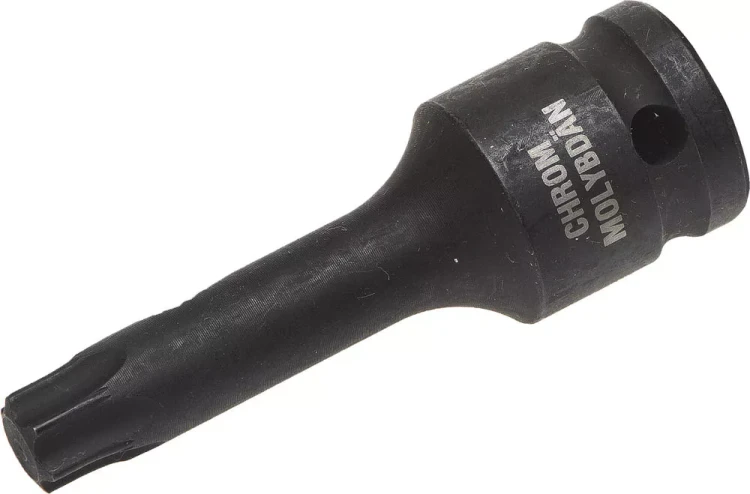 Торцовая головка KRAFTOOL "INDUSTRIE QUALITAT" ударная (1/2"), TORX, Cr-Mo, фосфатированная, T55 27952-55_z01 купить в Новом Уренгое