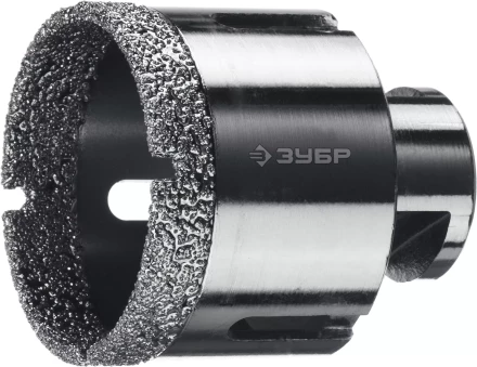 ЗУБР АВК, d 50 мм, (М14, 15 мм кромка), вакуумная алмазная коронка, Профессионал (29865-50) купить в Новом Уренгое